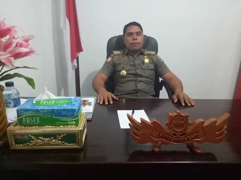 Kasat Pol PP Mubar Bantah Anggotanya Anarkis Saat Pengamanan Demo