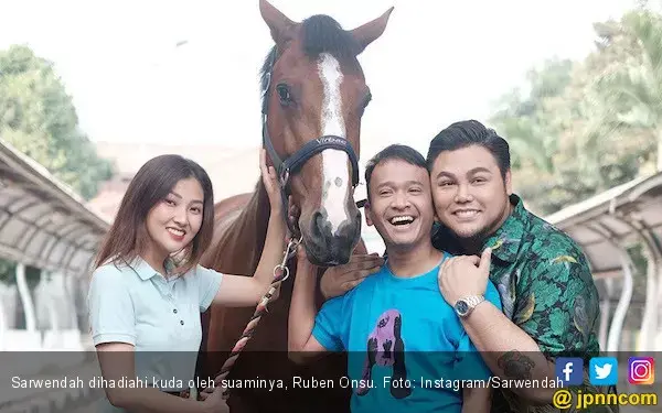 Demi Istri, Ruben Onsu Jadi Hobi Berkuda