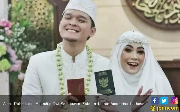 Anisa Rahma Akhirnya Resmi Dinikahi Anandito