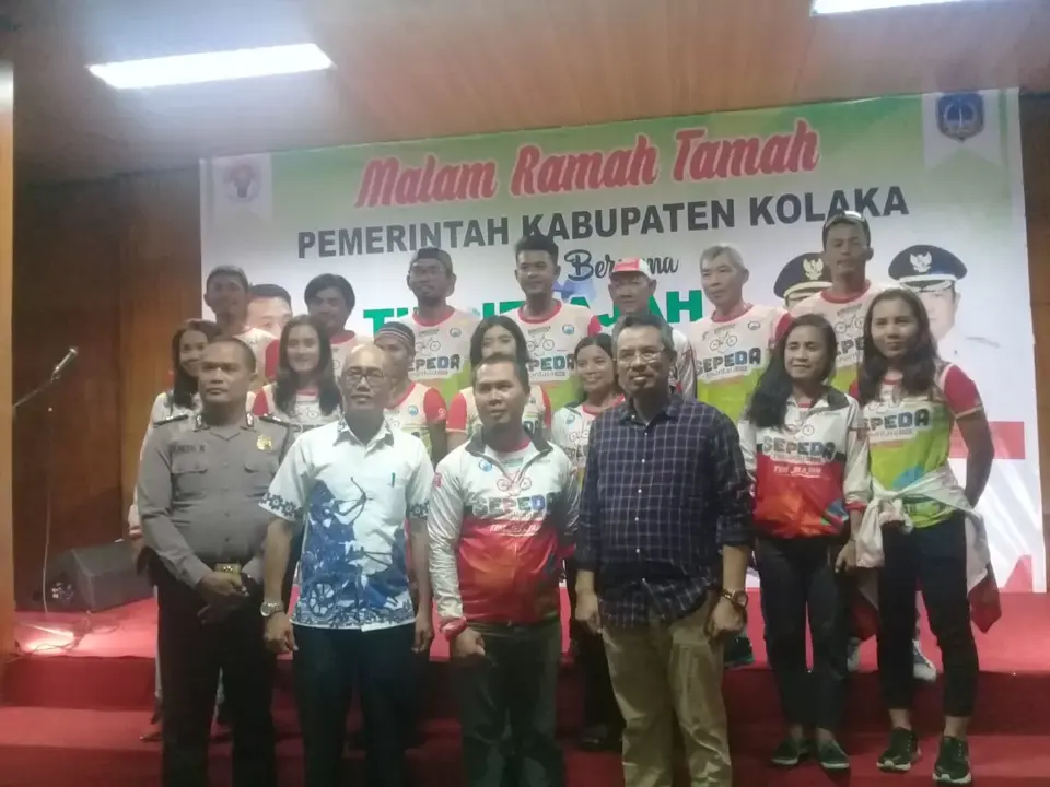 Tim Jelajah Sepeda Nusantara Singgah di Kolaka