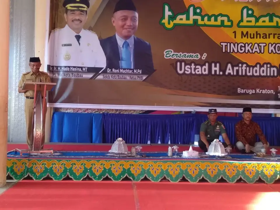 Sambut Tahun Baru Islam, Sekda Baubau Sindir ASN Malas Apel Pagi