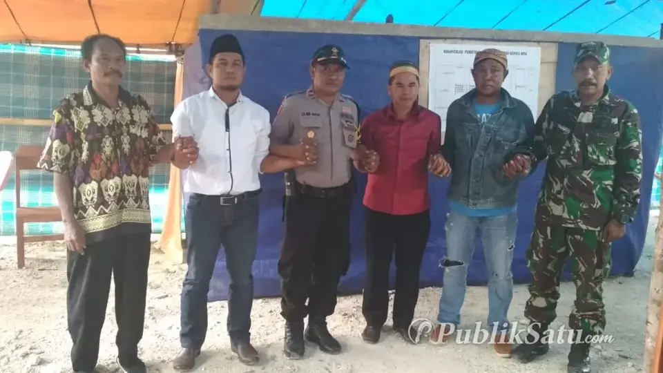 Kapolsek Pasarwajo Imbau Warga Tidak Buat Acara Malam Usai Pilkades