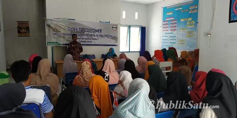 Dekatkan Diri ke Peserta, BPJS Kesehatan Goes To Costumer di Pulau Terluar Mubar