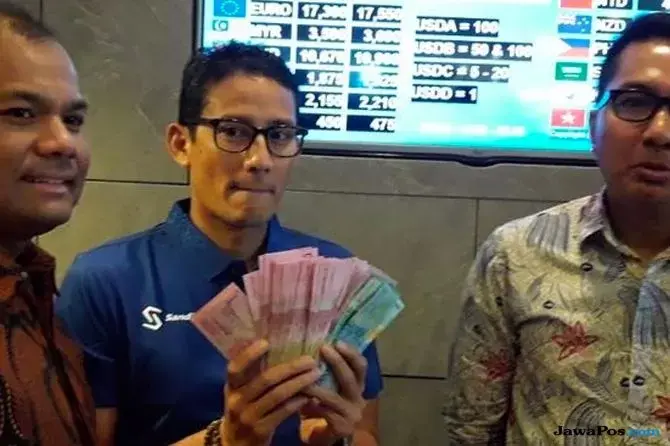 Sandiaga Tukar 40 Persen Aset Dolar Holdingnya untuk Penguatan Rupiah