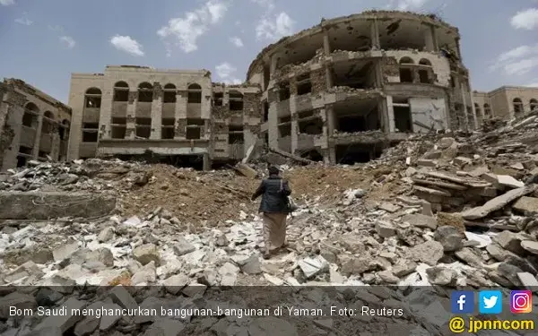 Saudi Kembali Bombardir Yaman, Puluhan Nyawa Melayang