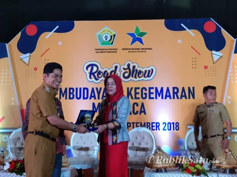 Pemprov Sultra Road Show Pembudayaan Membaca di Buton