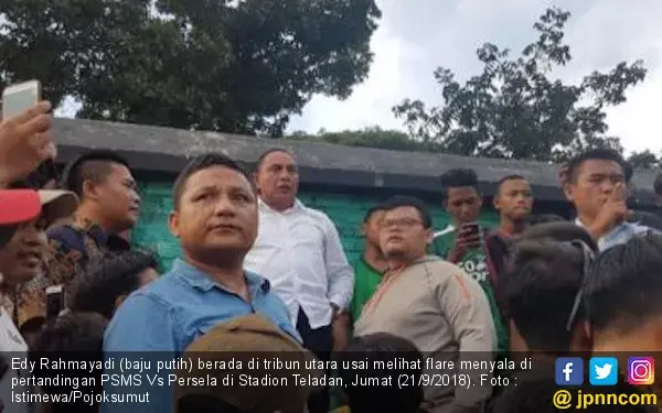 Video 'Tampar' Suporter Viral, Edy Rahmayadi Bilang Begini