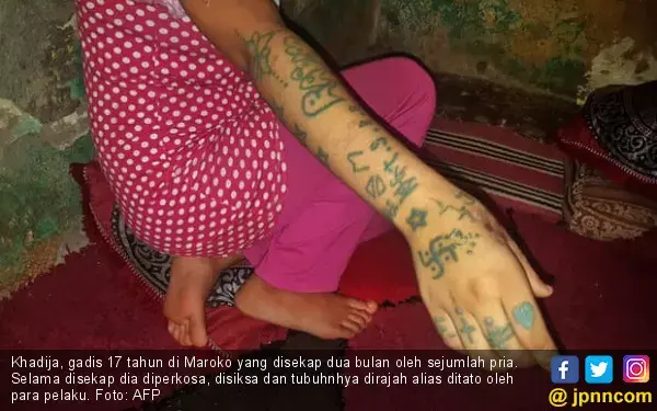 Khadija Disekap, Disiksa, Diperkosa, Tubuhnya Dirajah