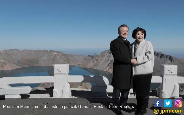 Presiden Moon Wujudkan Mimpinya di Korut