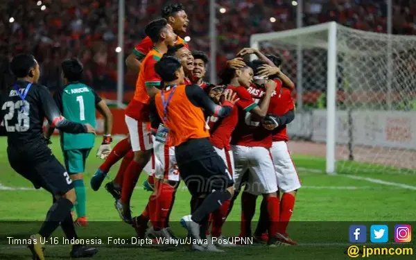 Mantap, Timnas U-16 Indonesia Tundukkan Iran 2-0