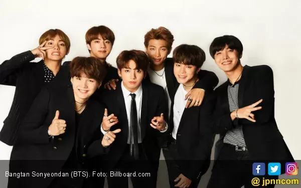 Lagi, BTS Raih Penghargaan American Music Awards 2018
