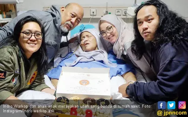 Sedih, Sehari Setelah Ultah Istri Indro Warkop Meninggal