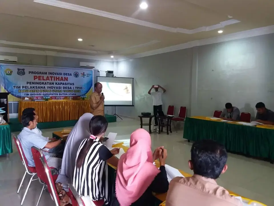 DPMD Butur Gelar Pelatihan Tim Pelaksana Inovasi Desa