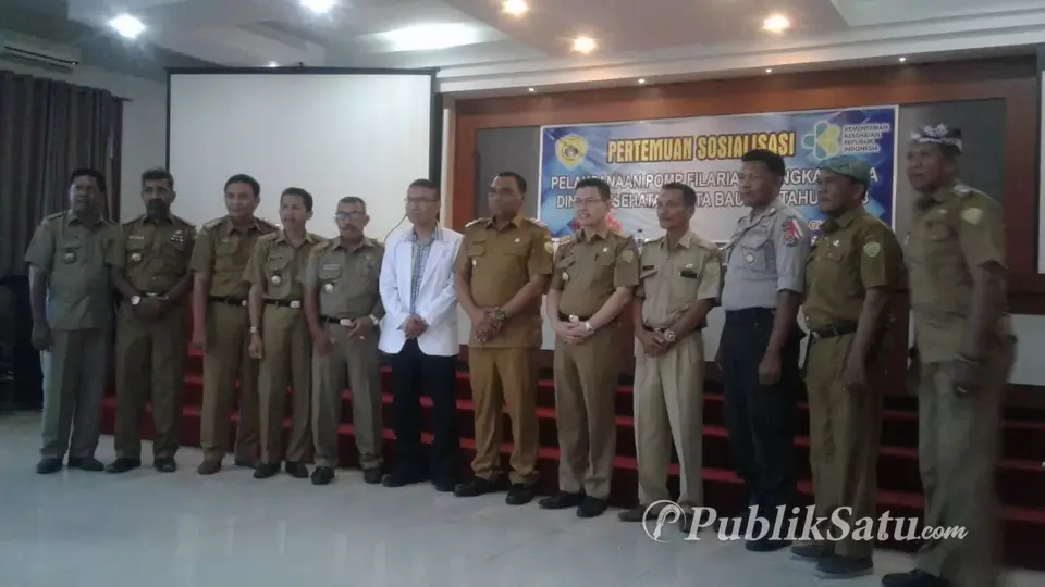 Dinkes Baubau Sosialisasi Eliminasi Penyakit Kaki Gajah