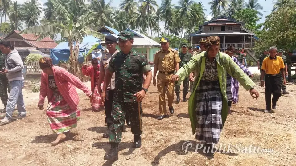 Pasca Insiden Perusakan Inventaris Polri di Buton, Pangdam XIV/Hasanuddin Tinjau TKP