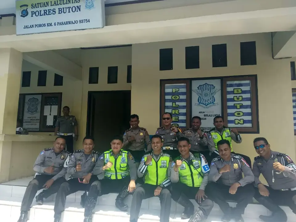 Jelang Operasi Zebra 2018, Dirlantas Polda Sultra Sambangi Polres Buton
