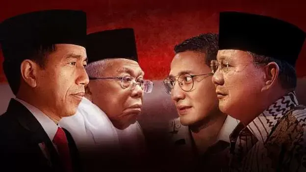 Jokowi-Ma'ruf dan Prabowo-Sandi Berdebat Lima Kali