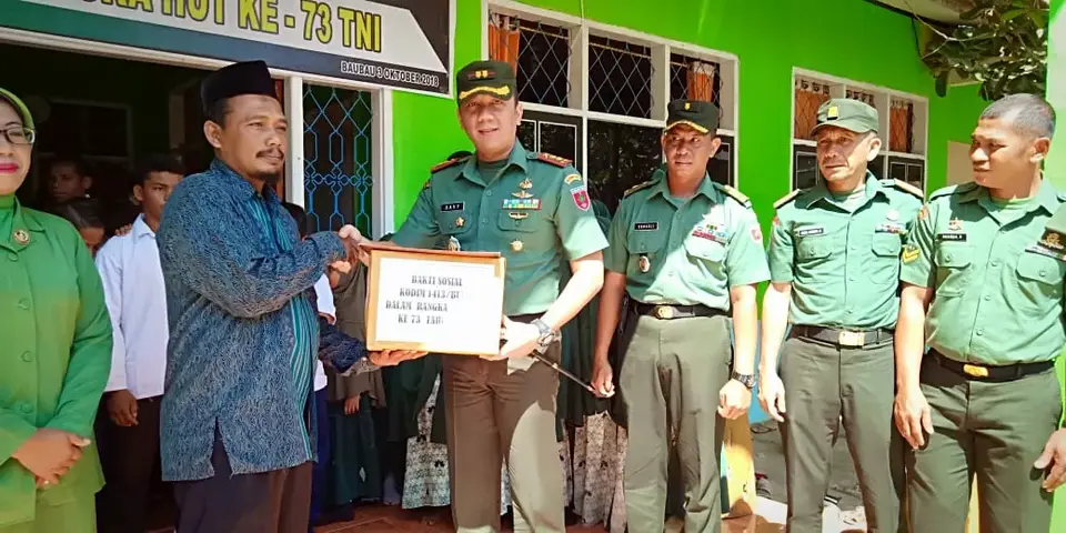 Kodim 1413/Buton Gelar Bakti Sosial dan Tali Asih