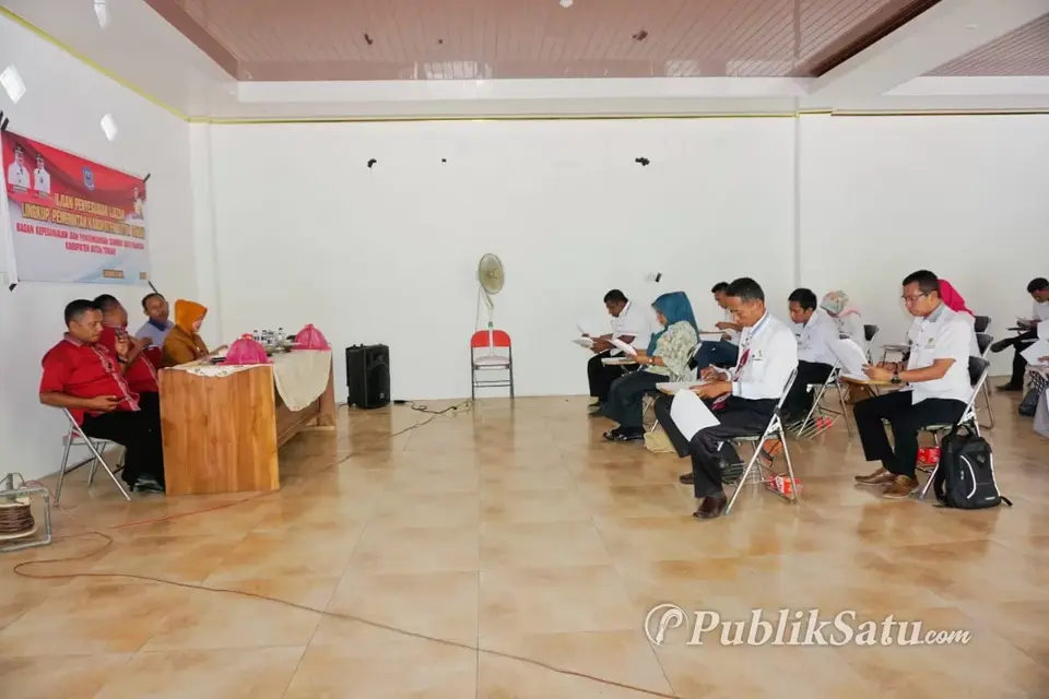 18 ASN Buteng Ikuti Ujian Dinas dan Penyesuaian Ijazah