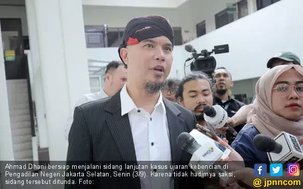 Ahmad Dhani Memohon Tuntutannya Tak Bernasib Seperti Ahok