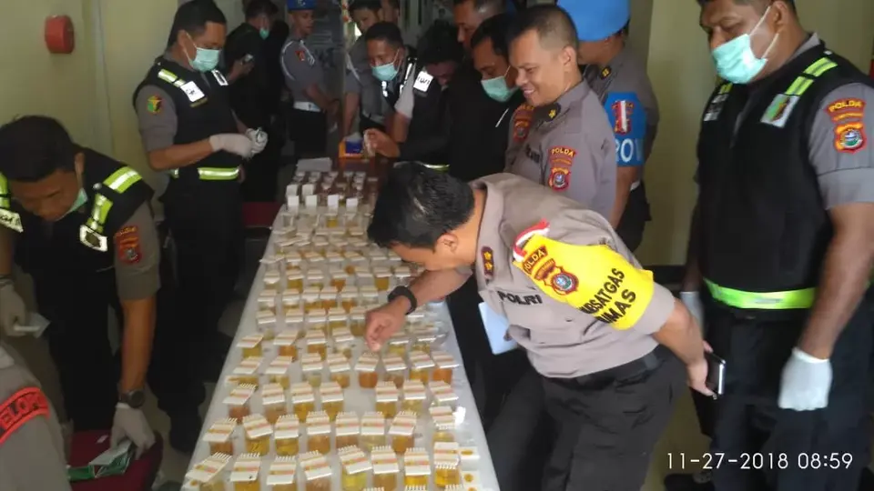 Tes Urine, Empat Personil Polda Sultra Positif Narkoba