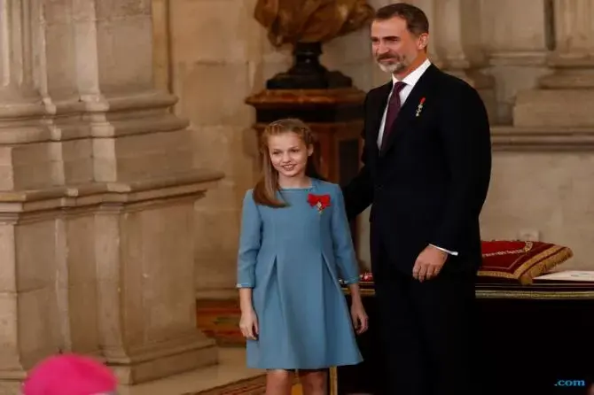Berusia 13 Tahun, Putri Pewaris Takhta Spanyol Berikan Pidato Perdananya
