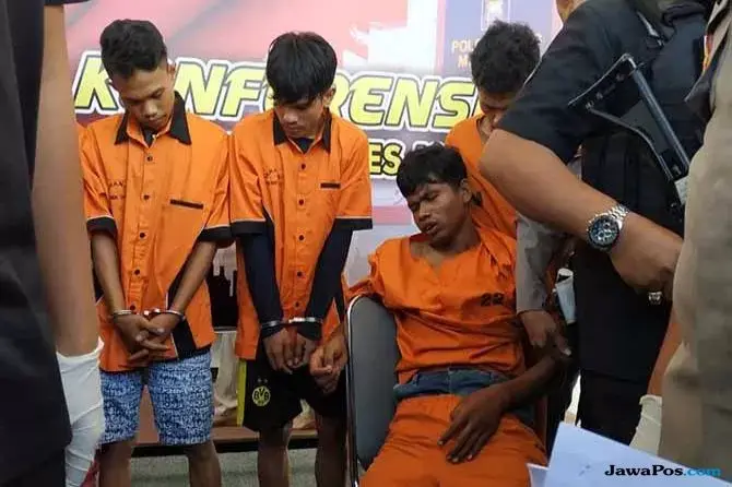 Polisi Ringkus Komplotan Begal yang Potong Tangan Korban di Makassar