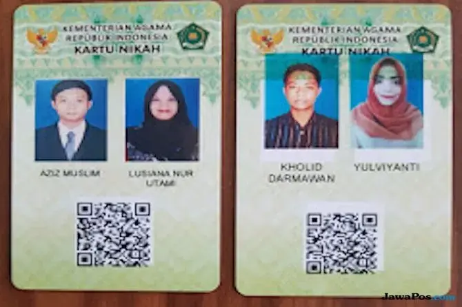 Buku Nikah Akan Diganti Berbentuk Kartu