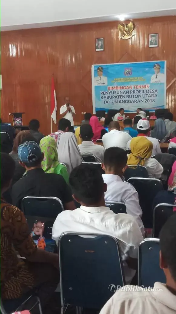 DPMD Butur Latih Pembuatan Profil Desa