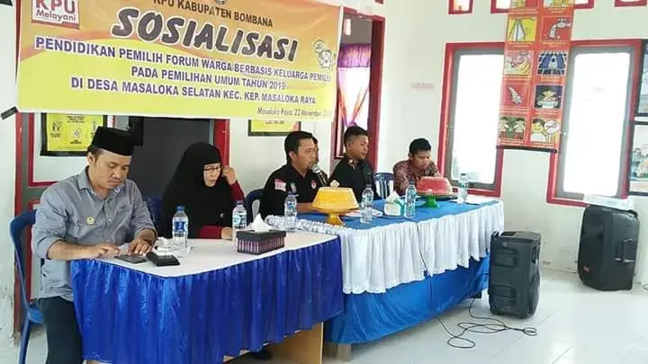 KPU Bombana Sasar Emak-Emak Sosialisasikan Pemilu