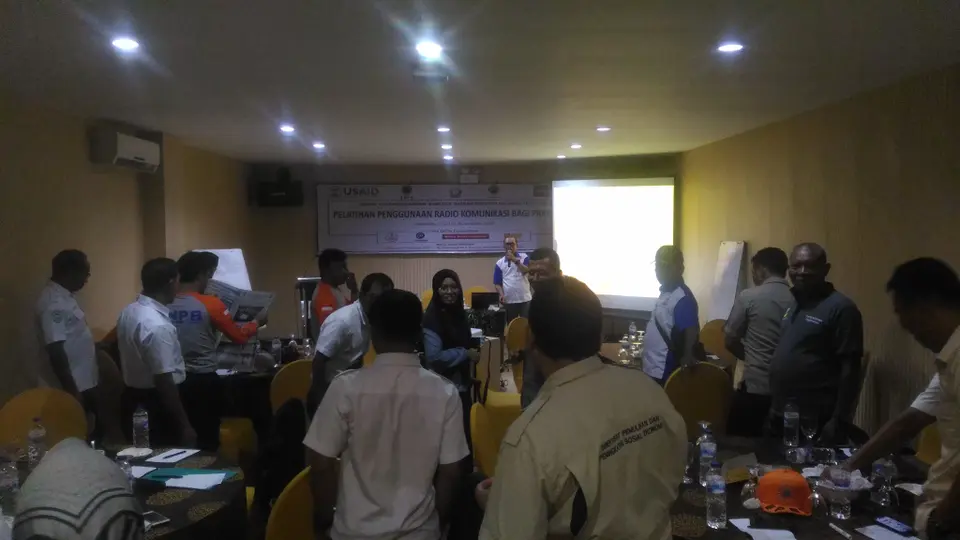 BPBD Sultra Gelar Pelatihan Penggunaan Radio Komunikasi