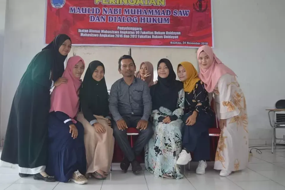 Alumni Fakultas Hukum Unidayan Peringati Maulid Nabi