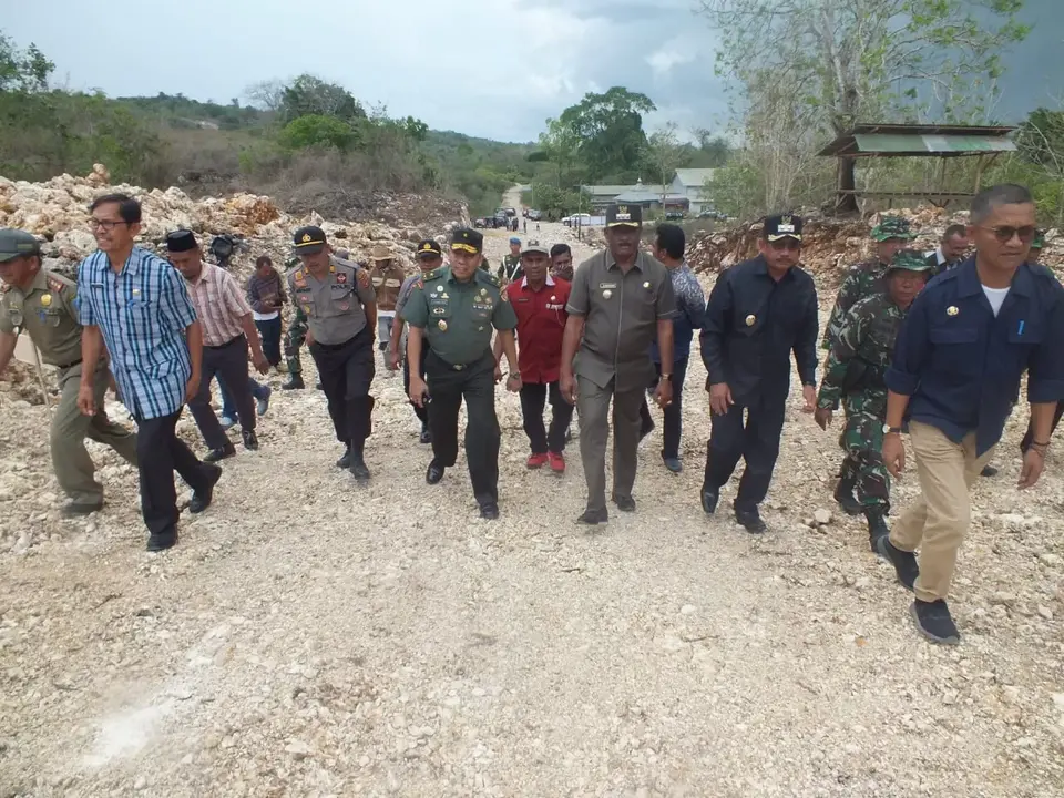 Tim Wasev Mabes TNI Nilai TMMD 103 di Buteng Sudah Berjalan Baik