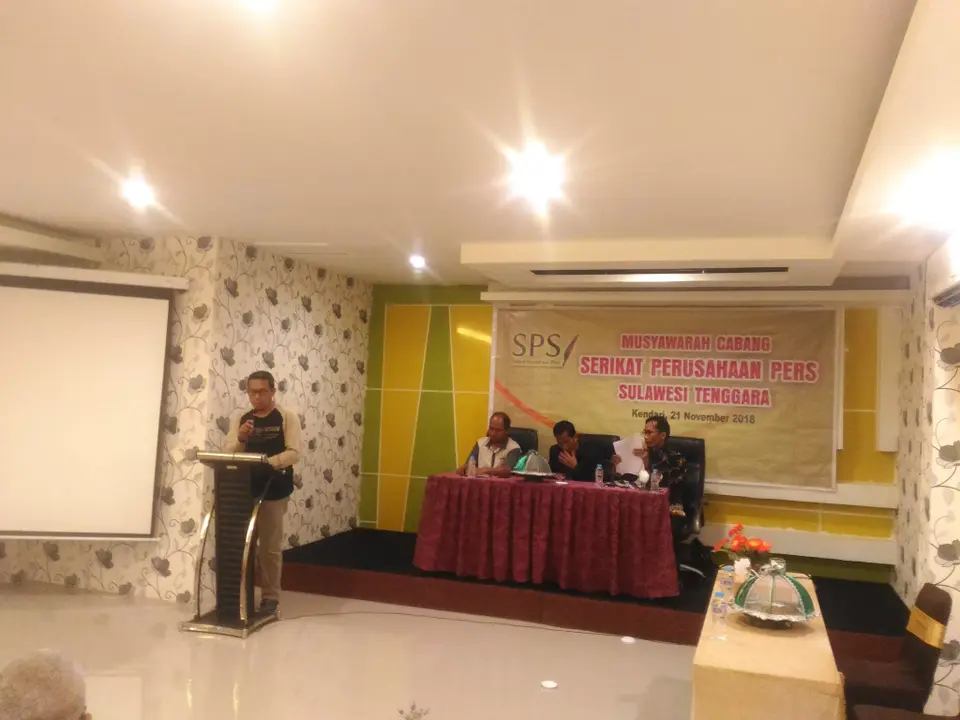 Irwan Zainudin Nakhodai Serikat Penerbit Surat Kabar Cabang Sultra