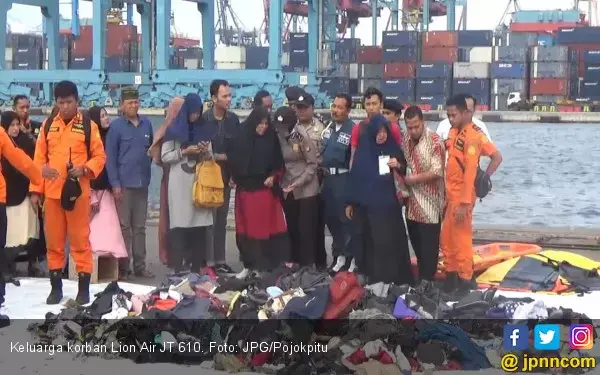 Total Sudah 196 Kantong Jenazah Korban Lion Air