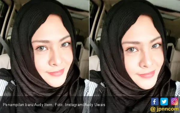Audy Item Pamer Foto Berhijab, Begini Kata Melly Goeslow