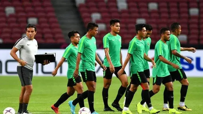 Beradaptasi, Timnas Indonesia Latihan Perdana di Thailand