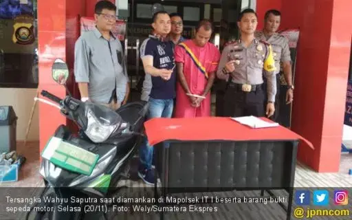 Apes, Niat Curi Motor, Pria Ini Justru Dihajar Massa