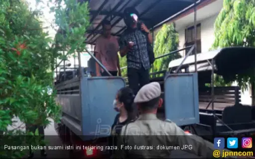 Lima Pasangan Terjaring Operasi Pekat, Satu Mengamuk