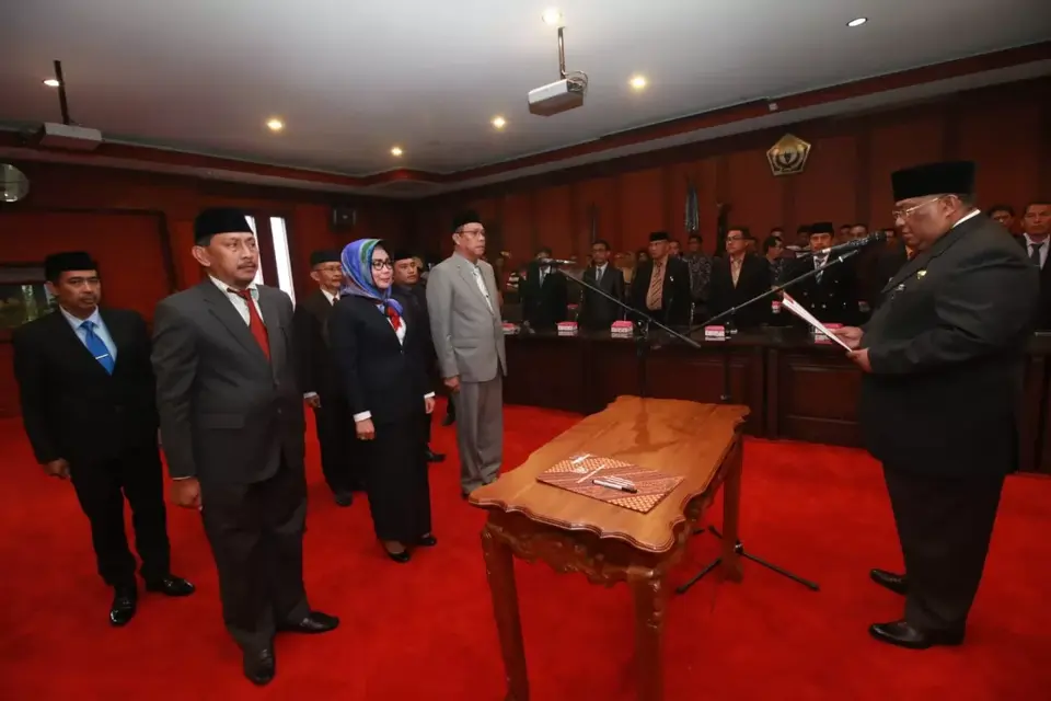 Djudul Jabat Kepala Kesbangpol Sultra