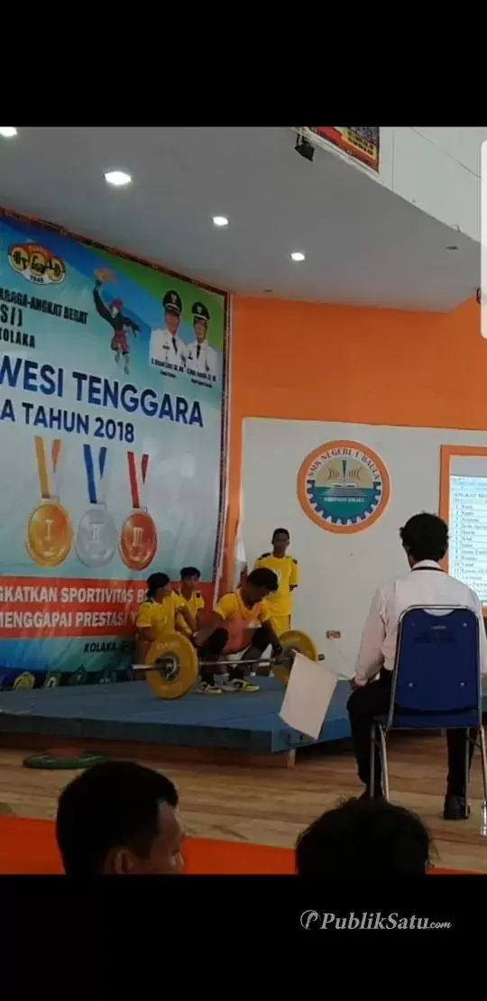 Porprov Sultra, Atlet Buton Raih Dua Perunggu di Cabor Angkat Besi