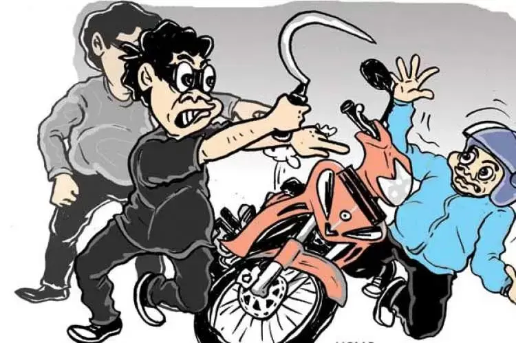 Lakukan Perlawanan Saat Merampas HP, Leher Seorang Wanita Diiris Begal