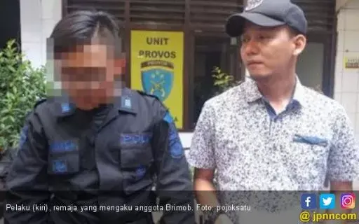 Masih Usia 16, Remaja Ini Nyamar Sebagai Brimob Berpangkat AKP