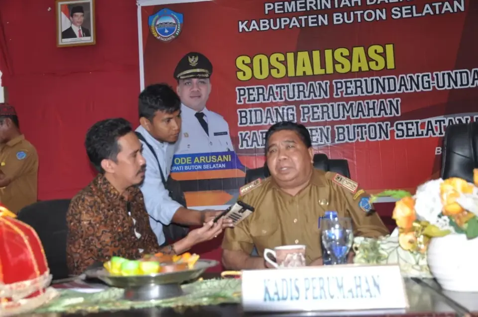 Disperkim Busel Gelar Sosialisasi Bidang Perumahan