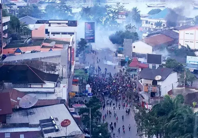 Para Domonstran Dipulangkan, Polri Duga Ada Keterlibatan Pihak Luar Negeri pada Kericuhan di Papua