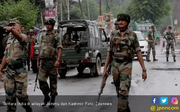 Tentara India Tembak Mati Balita di Perbatasan Kashmir