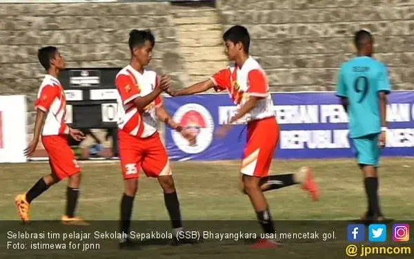 Banten Lolos 16 Besar Liga Pelajar U-14 Piala Menpora 2019