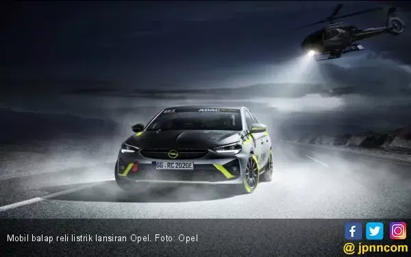 Mobil Balap Reli Listrik Pertama dari Opel