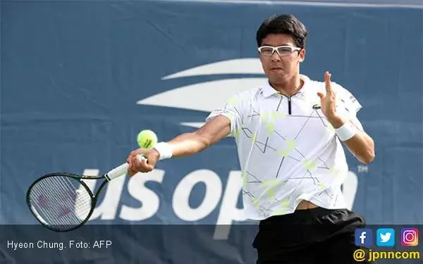 202 Menit! Hyeon Chung Menang Comeback di Babak Kedua US Open 2019