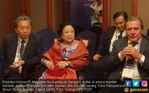Megawati Dorong Korea Makin Intensifkan Perdamaian dan Kerja Sama